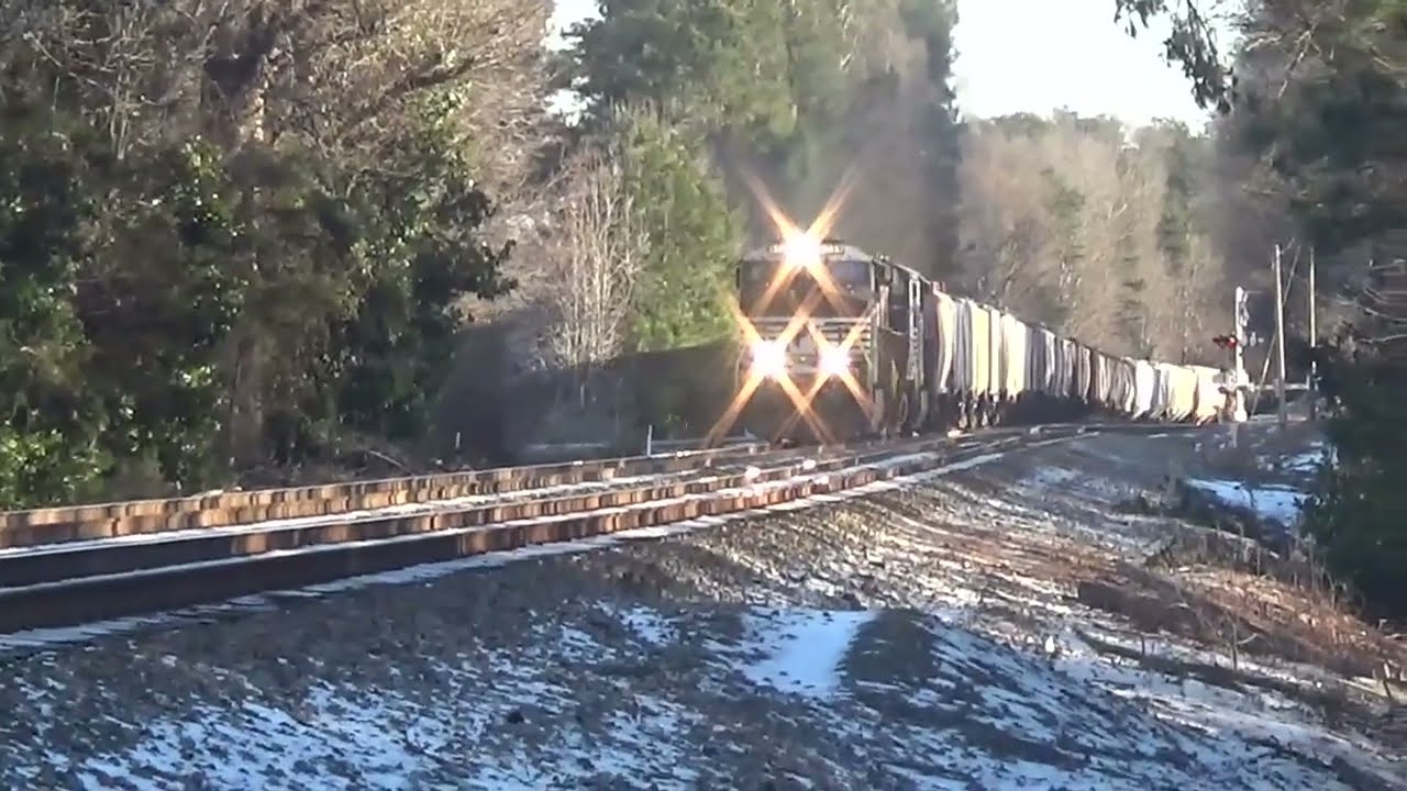 Late-January Railfanning w/Heritage Units | NS Action On The Greenville District