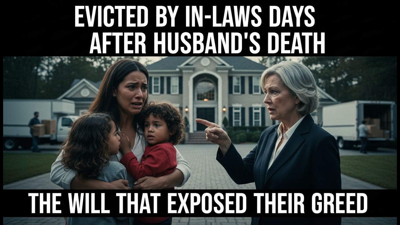 Evicted by In-Laws Days After Husband's Death – The Will That Exposed Their Greed