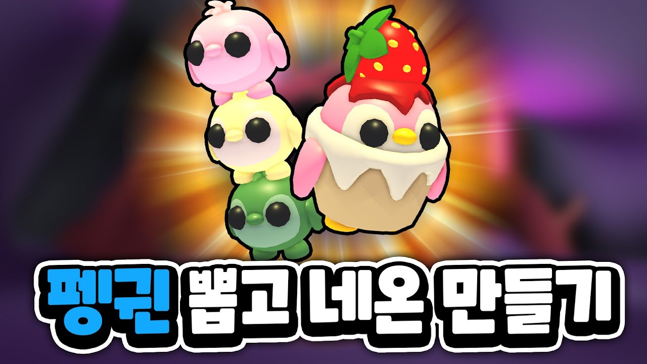 당고 펭귄 뽑기 도전!!