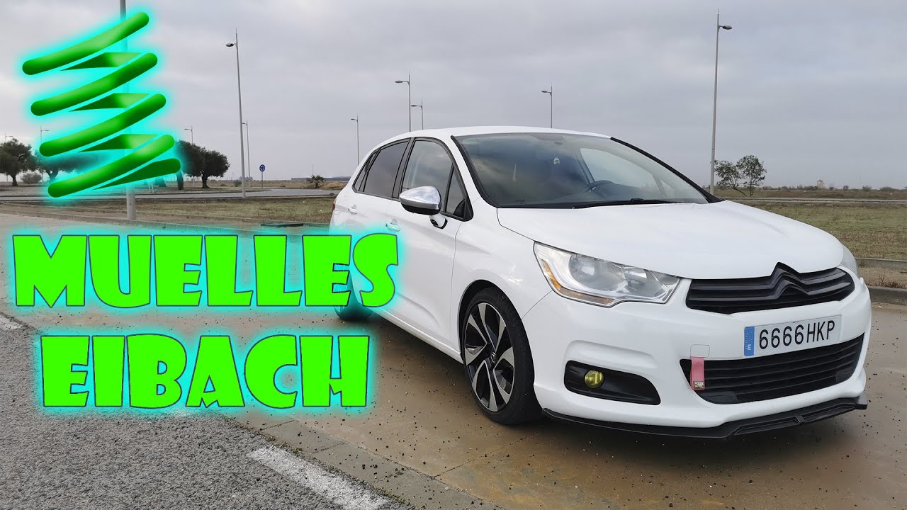 BAJAMOS AL BLANQUITO!! [ Muelles Eibach Pro Kit ] Citroen c4 b7 | TATONIC |