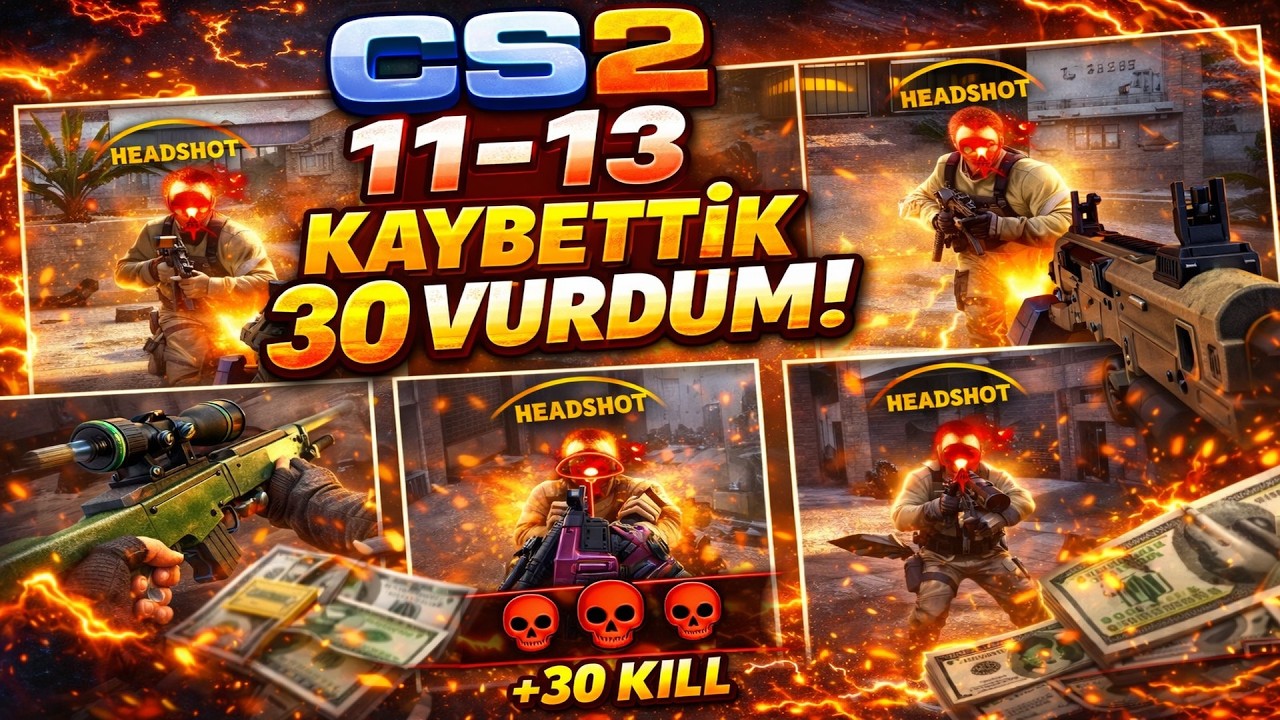 30 Kill = Mağlubiyet?! | Dust2 Ranked Gerçekleri