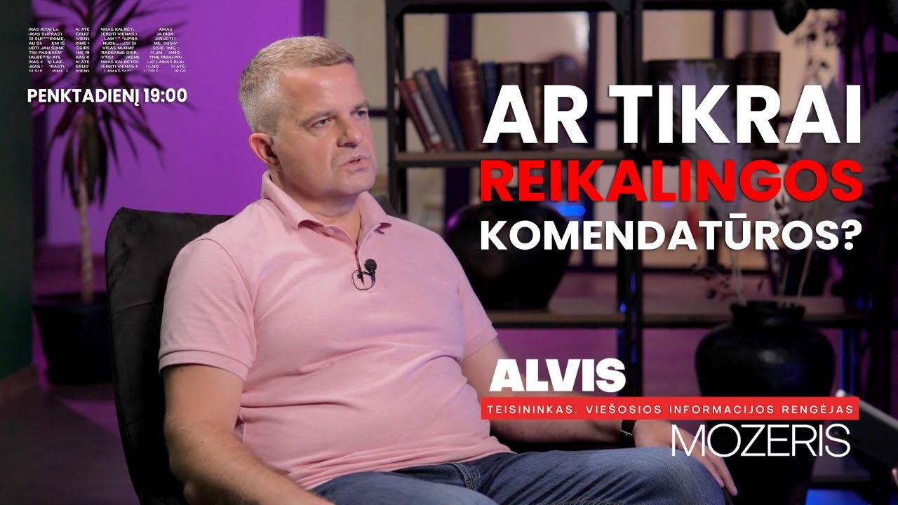 Alvis Mozeris laidoje 