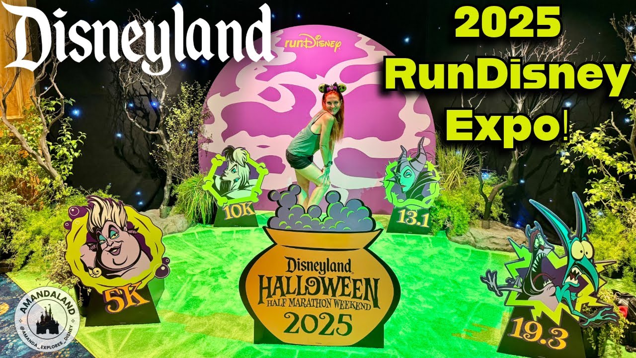 Disneyland  Halloween Half Marathon Weekend Health & Fitness Expo RunDisney 2025 ~ Lime Dole Whip