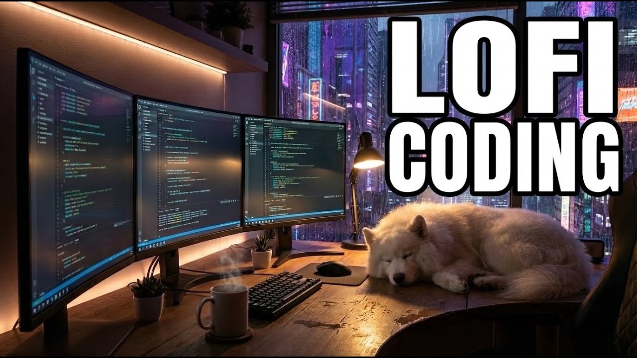3 Hours Calm Coding Neo-Soul Chill ☕ | Clean Flow Session (AO+ Original) | 作業用BGM