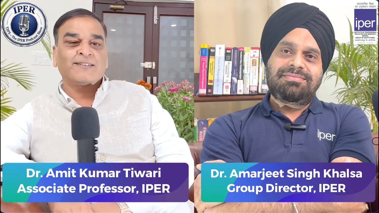 TIPS – The IPER Podcast Show | Dr. Amit Kumar Tiwari in Conversation with Dr. Amarjeet S. Khalsa