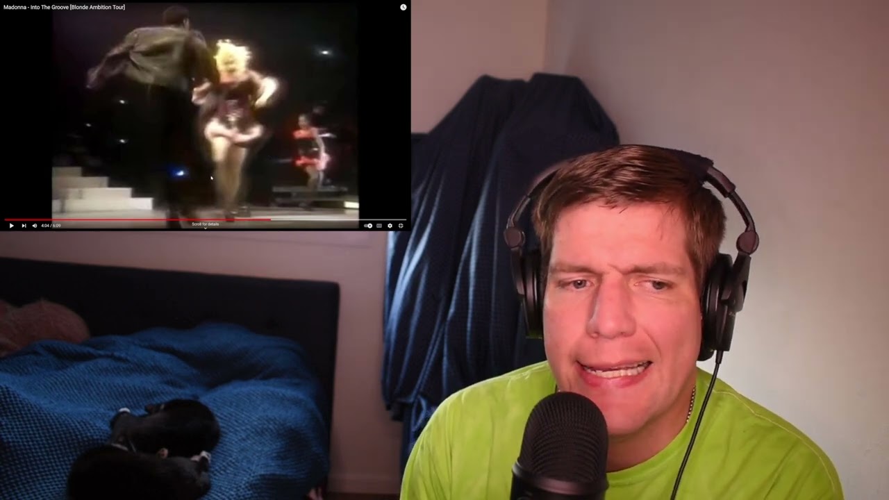 Patrick Reacts to 'Into The Groove' Madonna LIVE FROM the Blonde Ambition Tour!!!