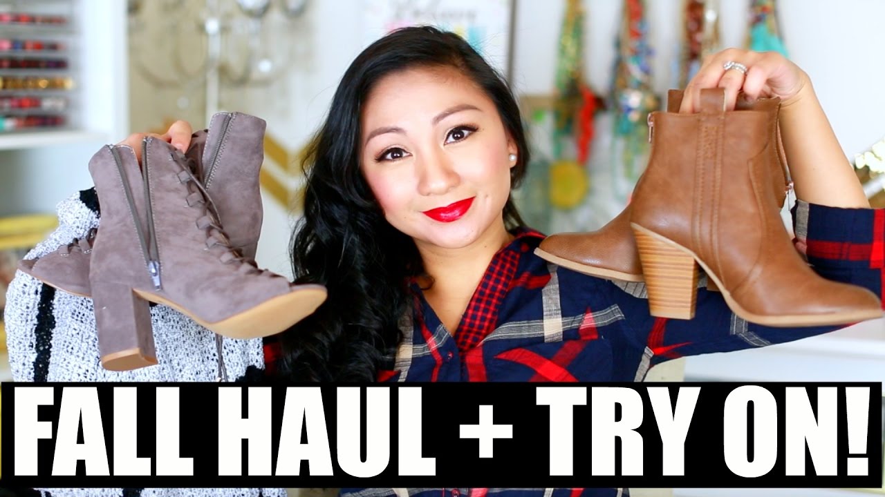Fall Haul + Try On 2016 | Forever 21, Windsor, Old Navy, StitchFix, JustFab, Zulily