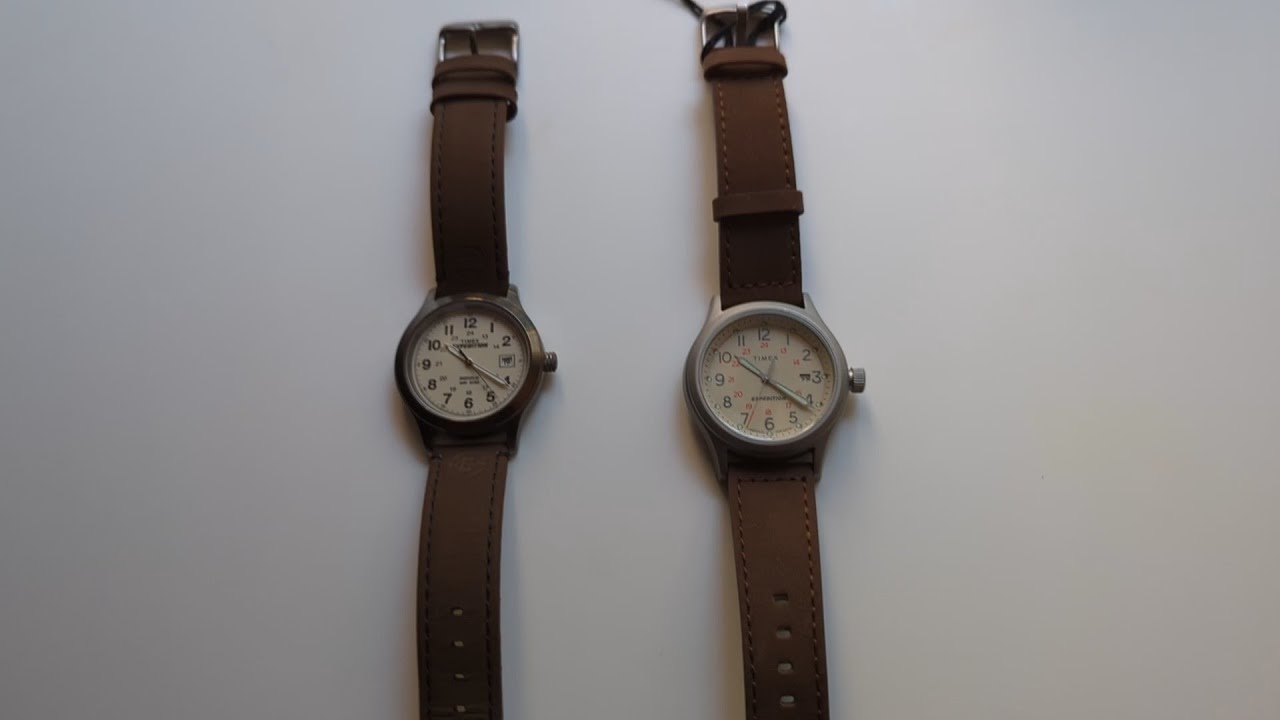 Timex Expedition Metal vs Timex Expedition Sierra watch comparison