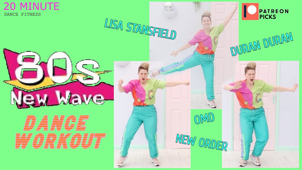 80S NEW WAVE DANCE WORKOUT | LOW IMPACT | NO JUMPING | RETRO DANCE