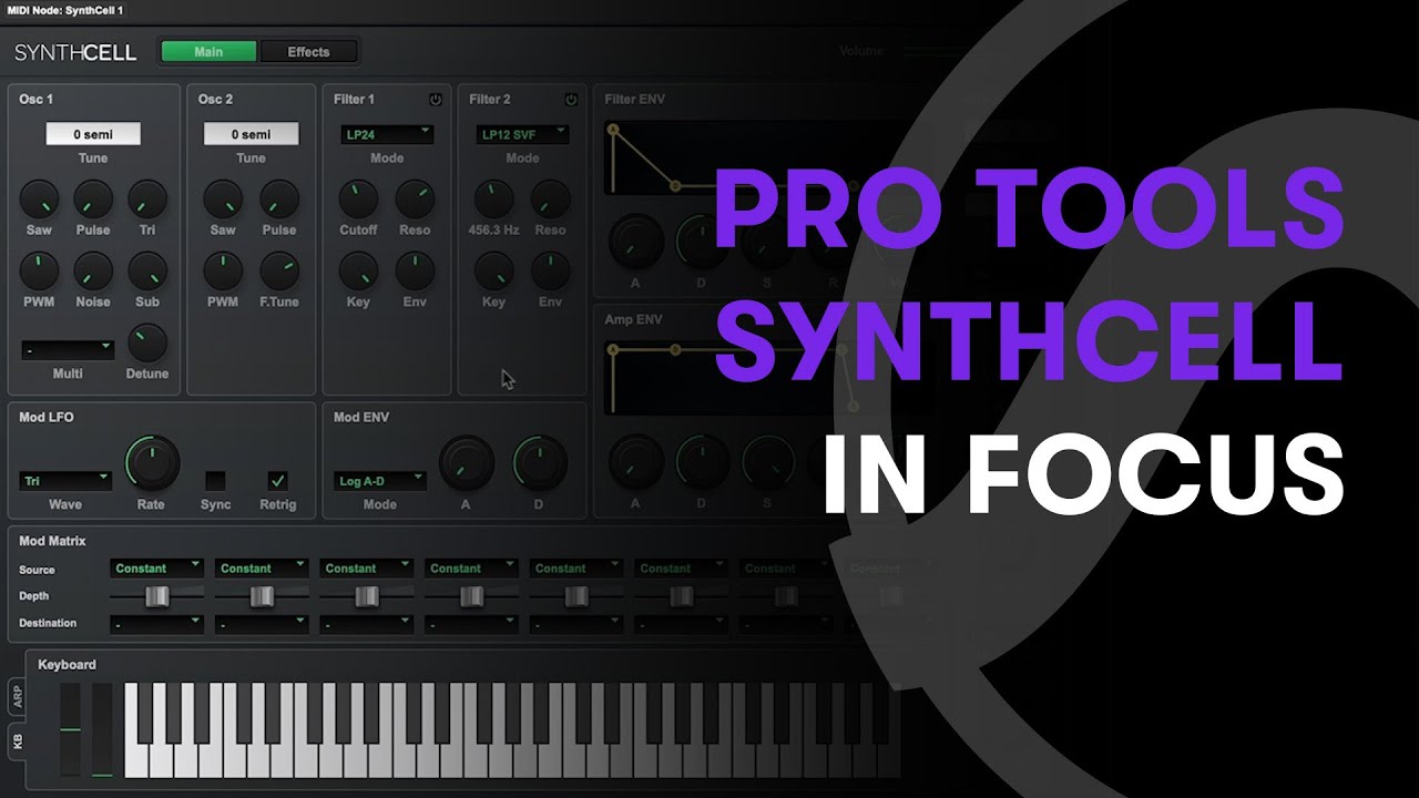 Pro Tools | SynthCell: In Focus