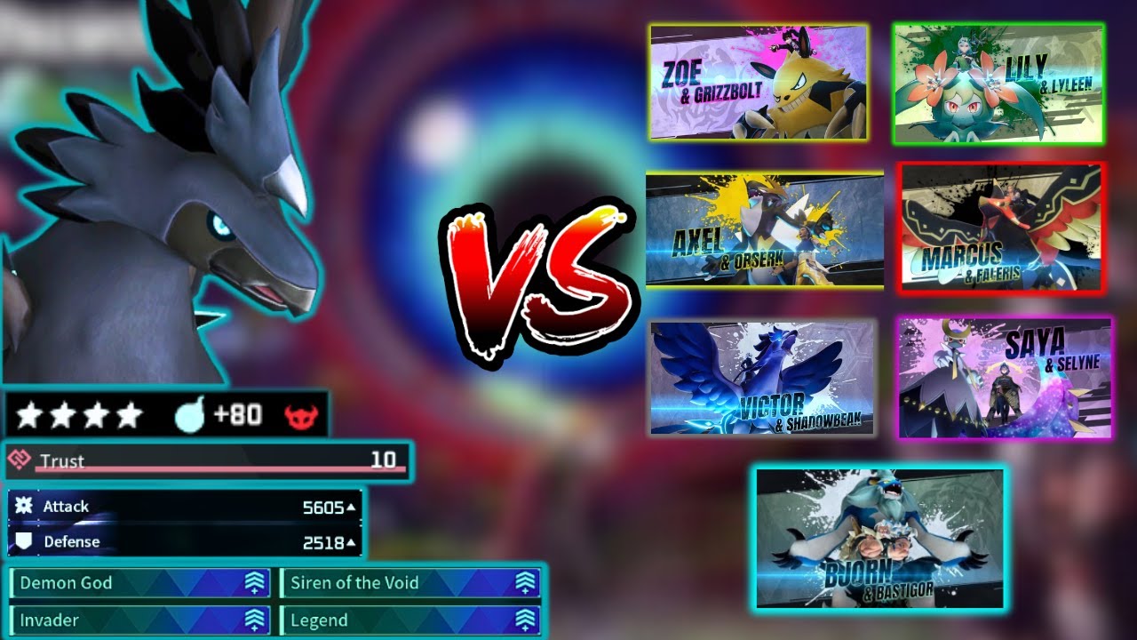 Max Upgraded Shadowbeak Vs All Tower Bosses I POST TIDES OF TERRARIA UPDATE  I PALWORLD