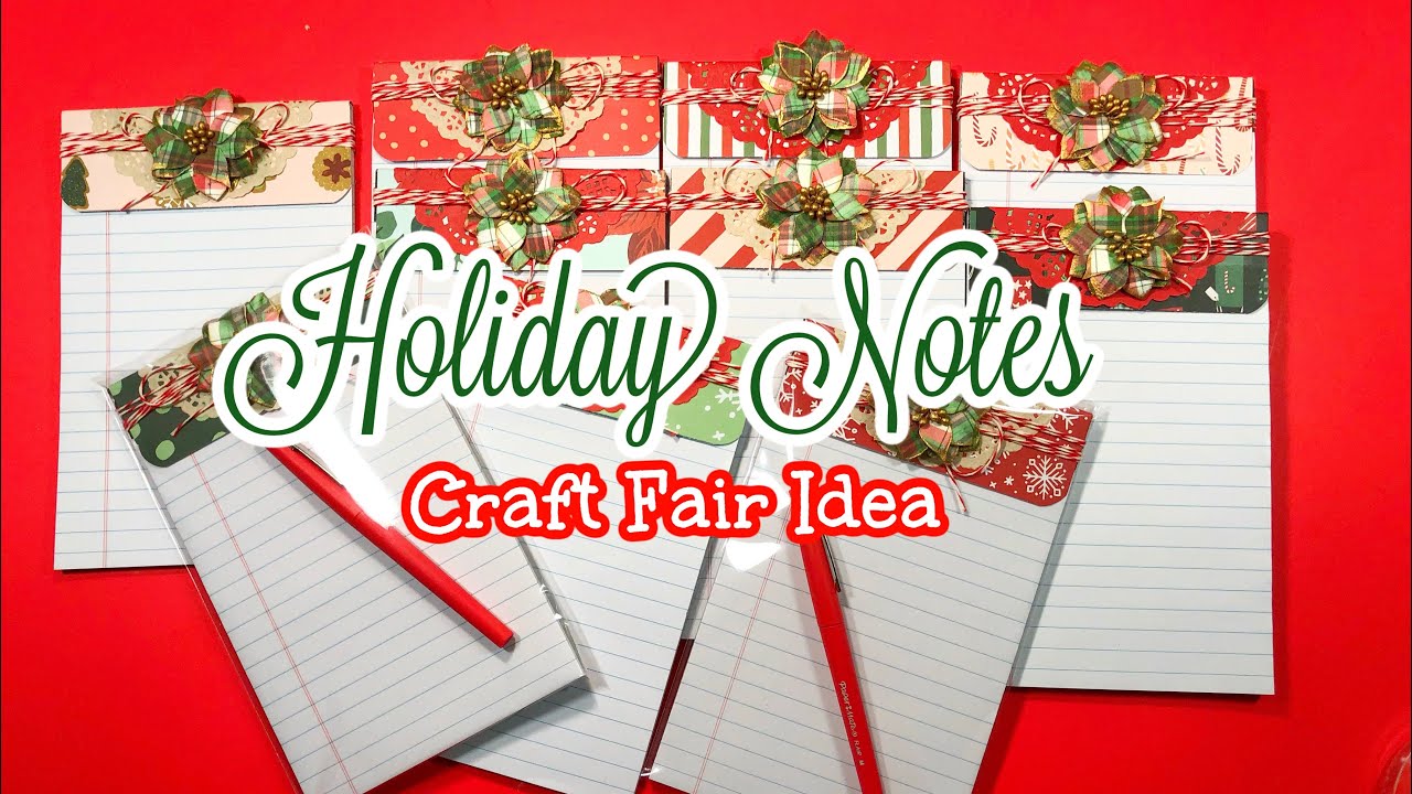 🎄✨Holiday Notes ❤️ Craft Fair Idea 2021
