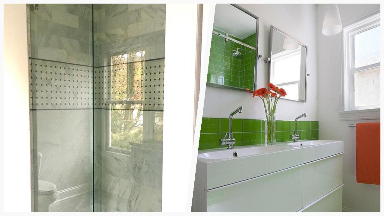 75 Green Porcelain Tile Bathroom Design Ideas You'll Love 🌈