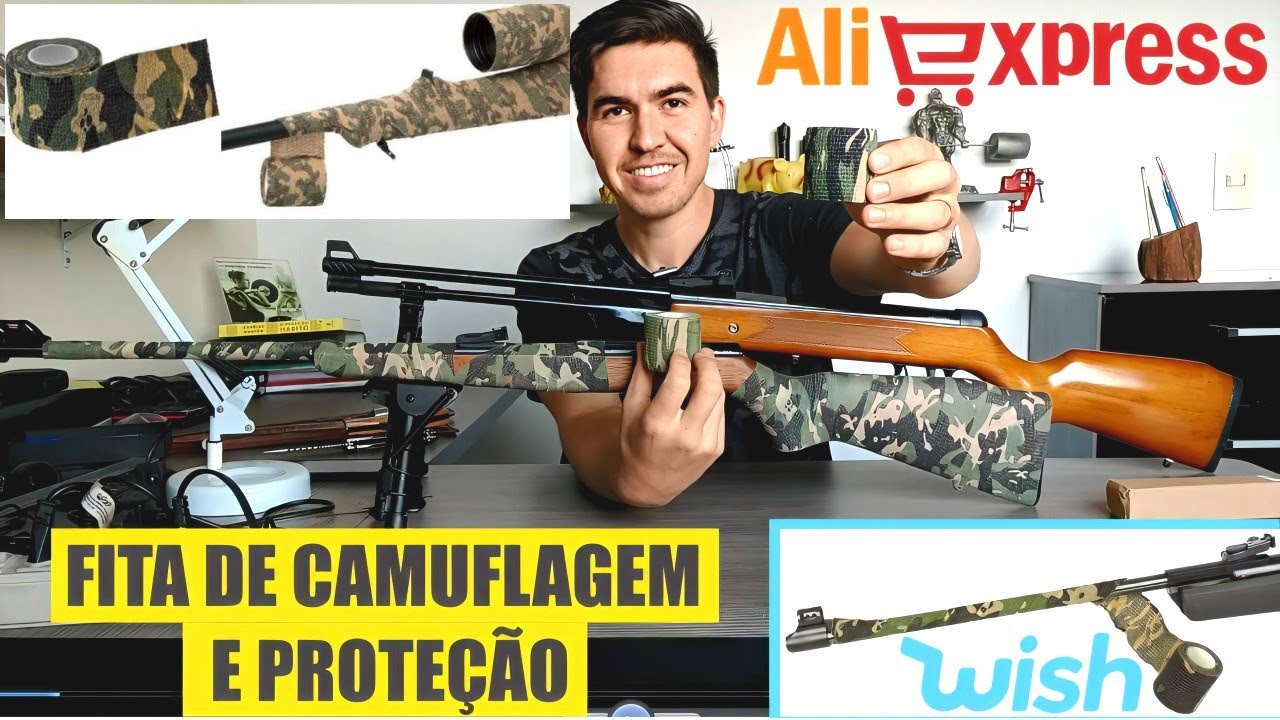 Fita de Camuflagem e Proteção do Aliexpress - Vale a Pena?