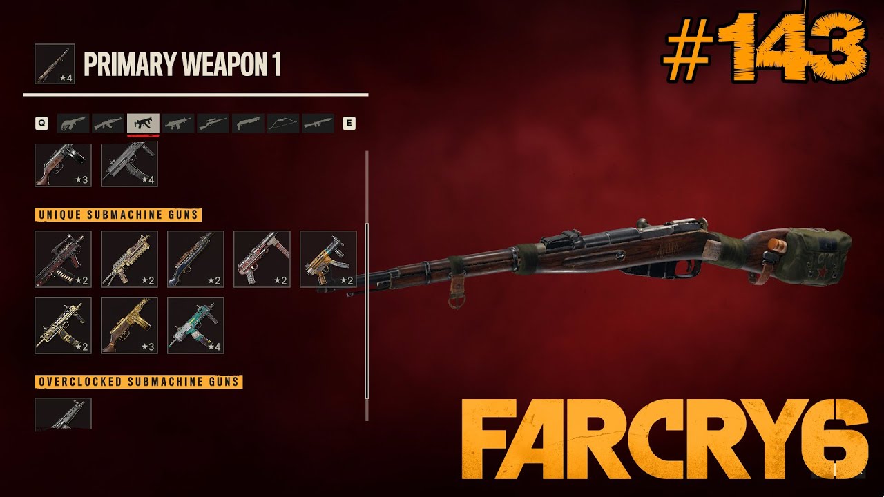 Far Cry 6: All Submachine Gun Weapons (In Action & Reload Animation)