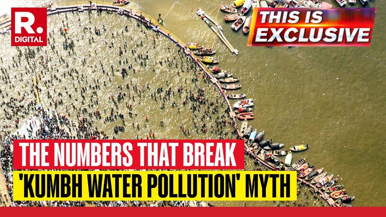 Yogi Govt Shatters 'Mahakumbh Water Polluted' Myth With Spot On Data