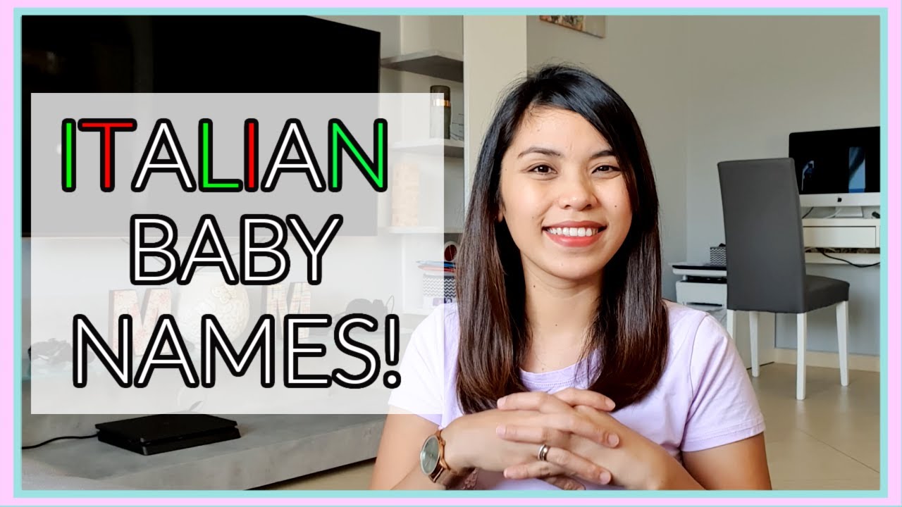 TOP 10 ITALIAN BABY NAMES👶🏻🇮🇹 | MY FAVORITES! | LoveMaria