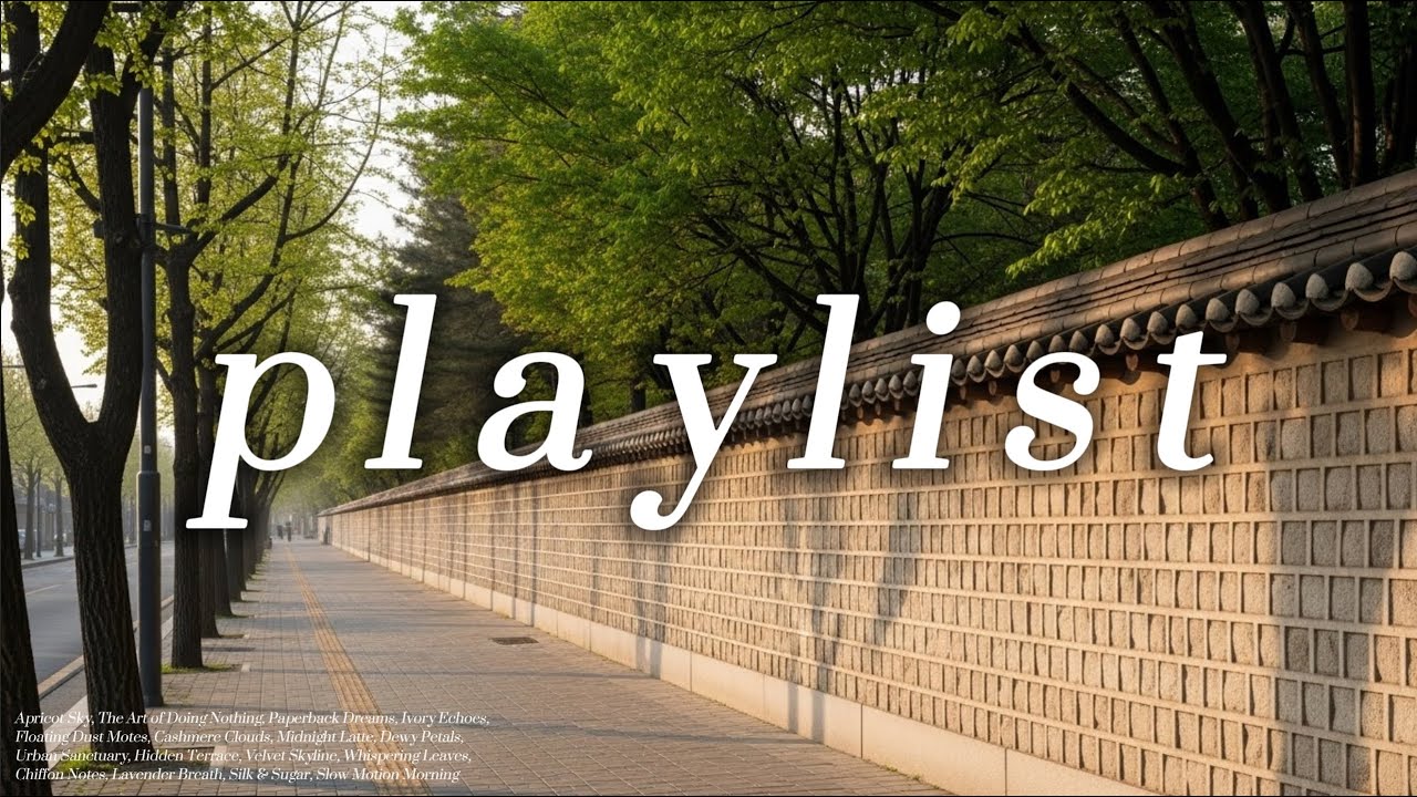 [Playlist] ☕📖 햇살 가득한 오후, 조용히 흐르는 카페 음악