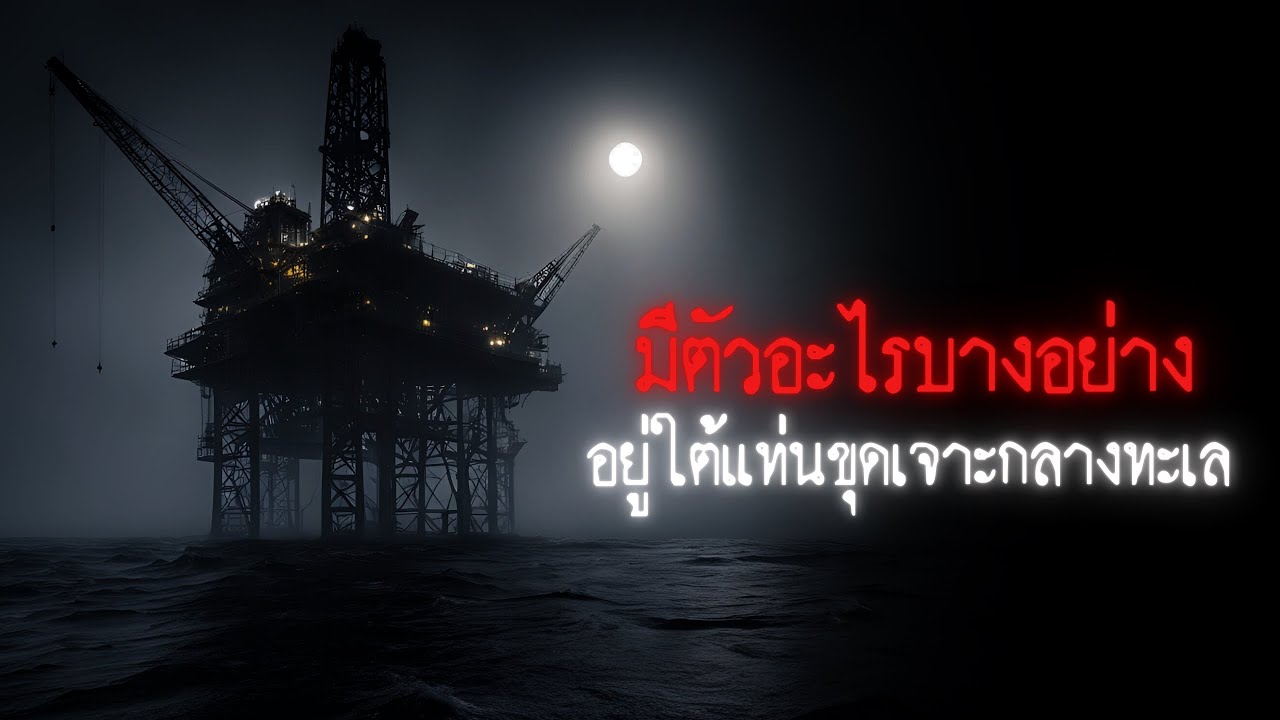มีตัวอะไรบางอย่างอยู่ใต้แท่นขุดเจาะกลางทะเล - Creepypasta ไทย