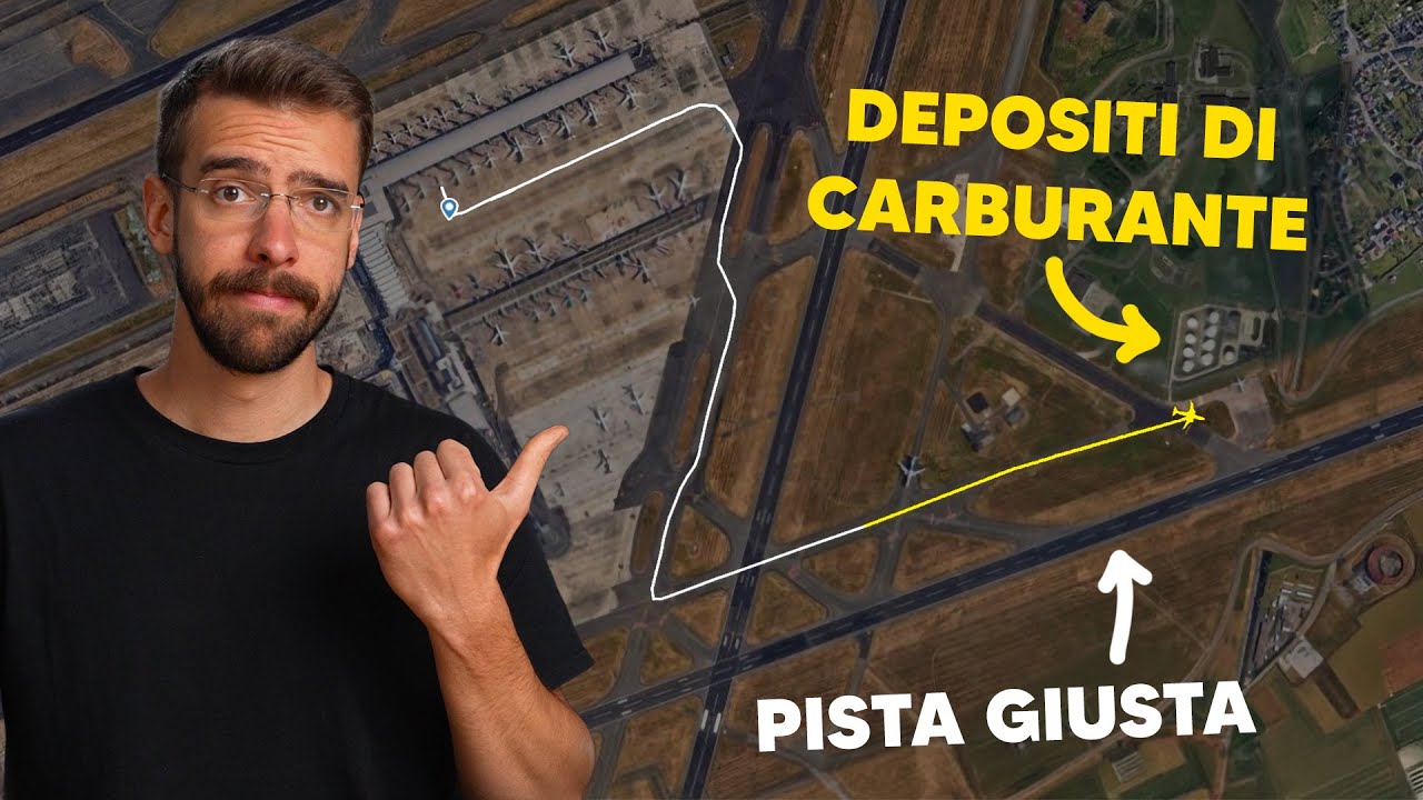 Tenta DECOLLO da TAXIWAY: TRAGEDIA sfiorata a Bruxelles