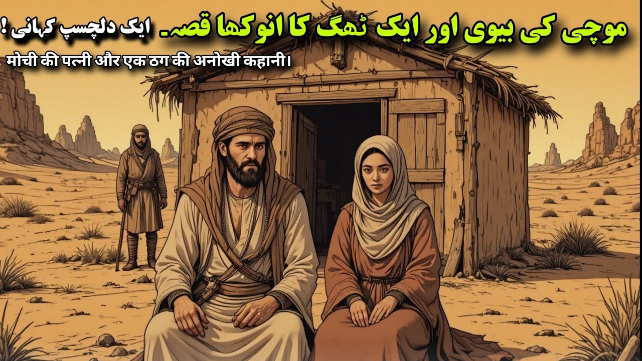 Mochi Ki Biwi Or Ek Thug Ka Anokha Qissa  || Moral Stories in Urdu & Hindi