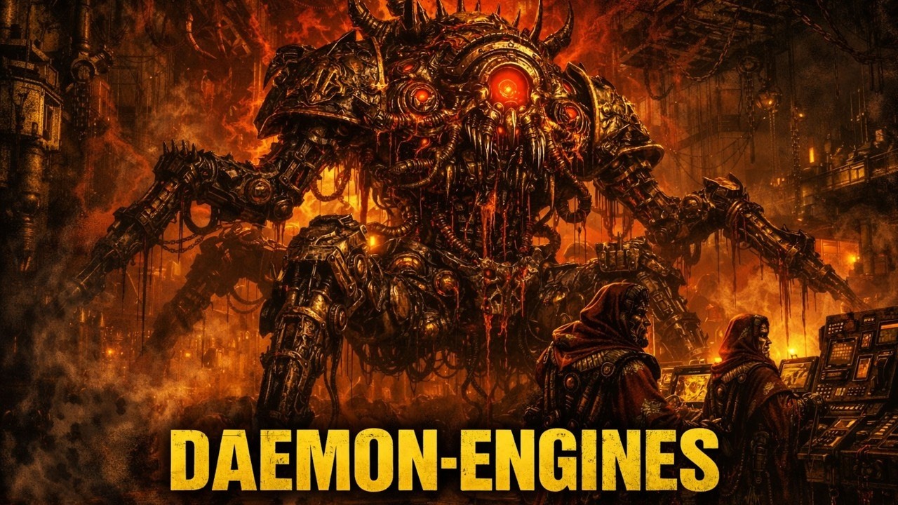 The Horrifying Process Of An Explorator Fleet Trading With Chaos For Tech In Warhammer 40K