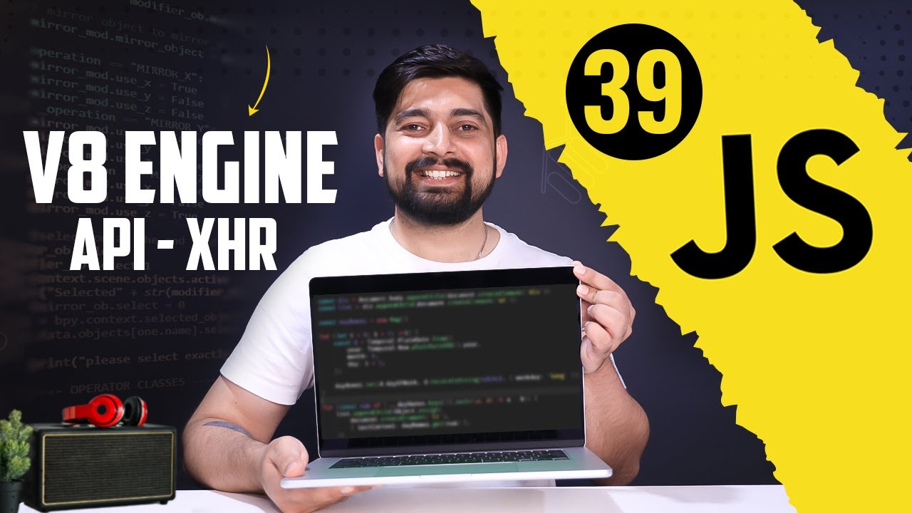 API request and V8 engine | chai aur #javascript