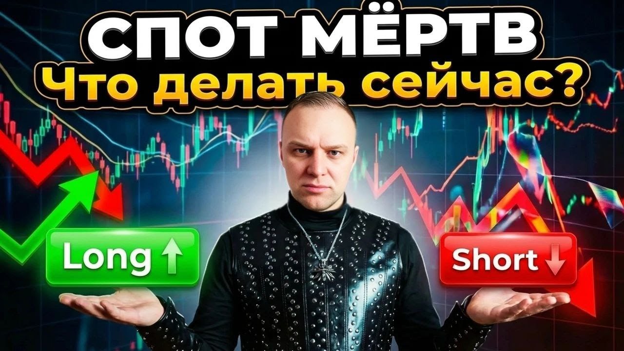 Крипторынок — дикий запад. Спот мёртв. Как зарабатывать сейчас | Фьючерсы без плечей