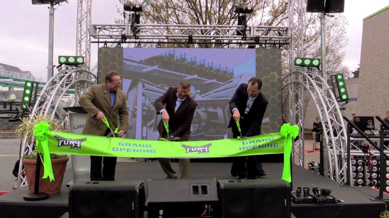 Fury 325 opening ceremony HD Carowinds