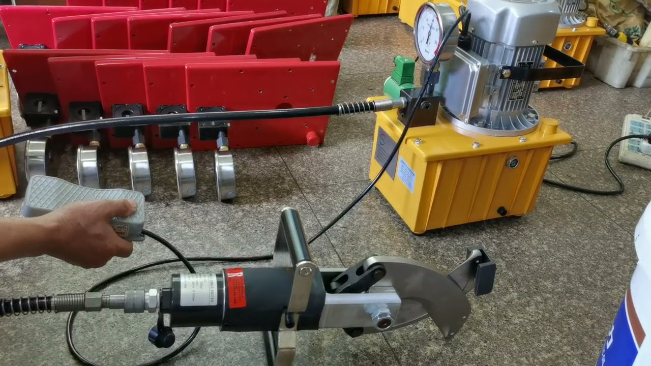Hydraulic cable cutter - VANER Machinery