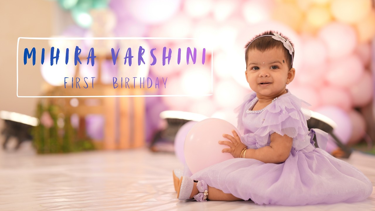 Mihira Varshini - One year down, a lifetime of love to go.