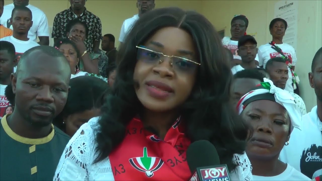 NDC’s Millicent Yeboah Amankwah files nomination to unseat Ignatius Baffour Awuah, Sunyani West MP