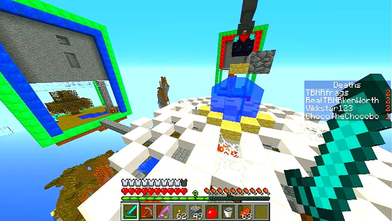 Minecraft UPRISING PVP #1 with Vikkstar, PrestonPlayz, Choco & Kenny