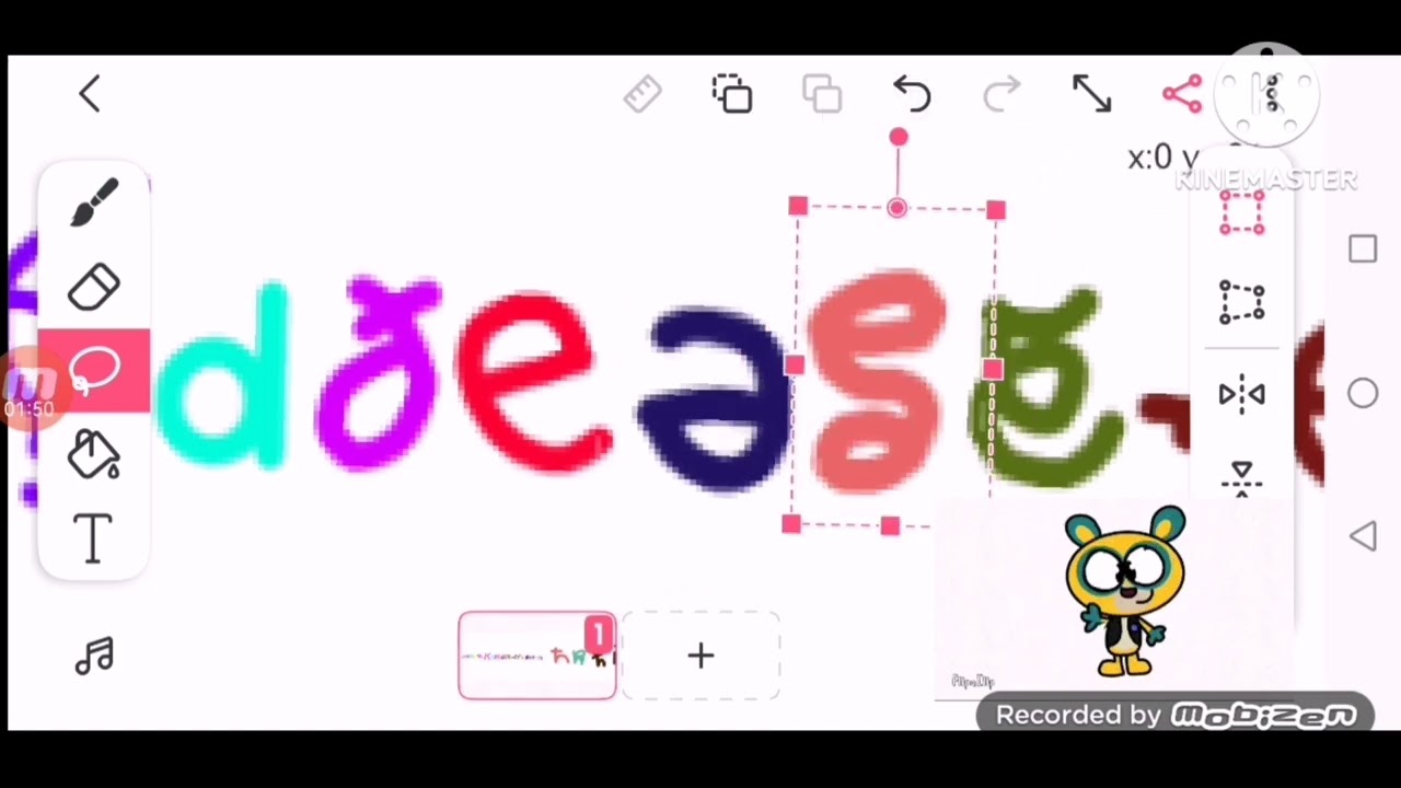 preety japanese alphabet band