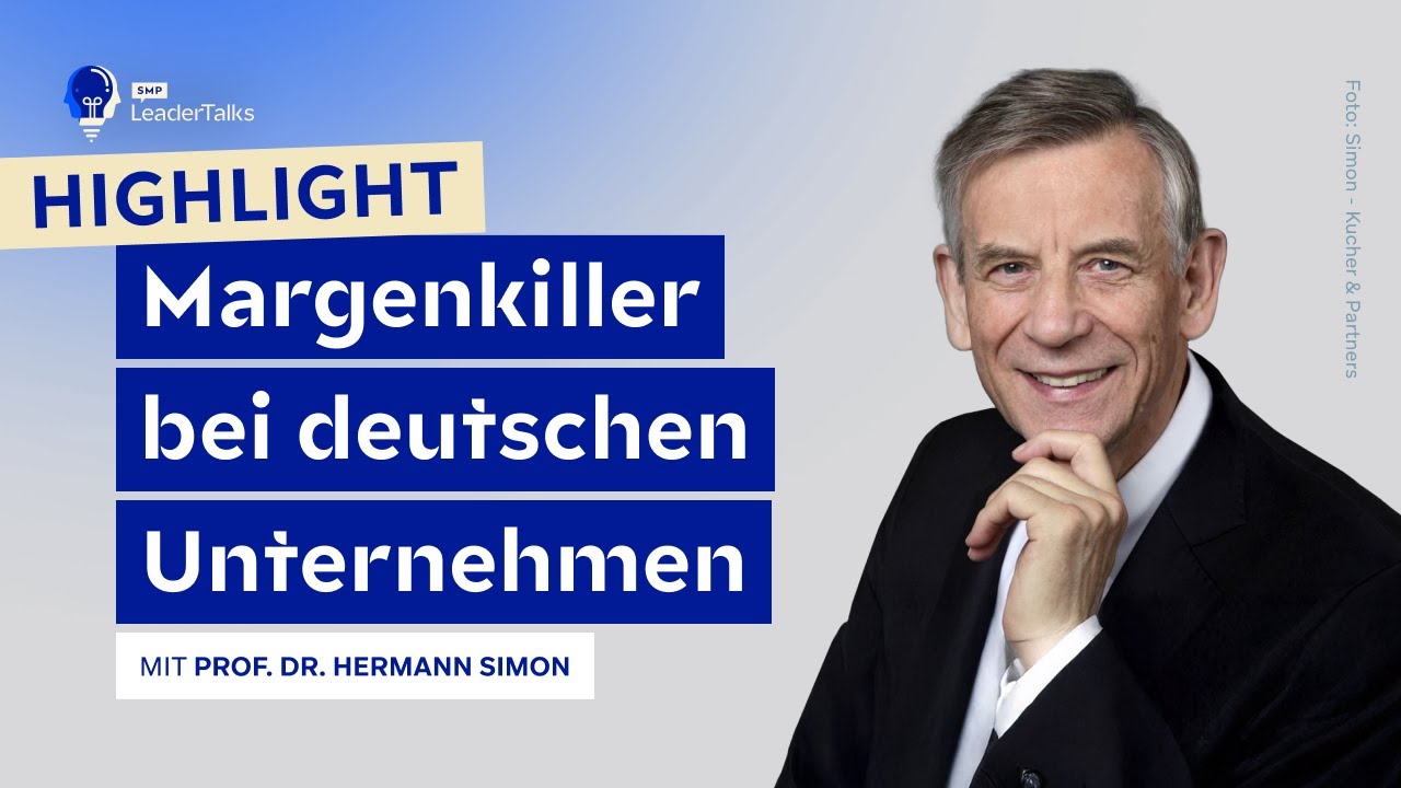 Margenkiller bei deutschen Unternehmen &ndash; Highlight mit Prof. Dr. Hermann Simon aus Folge #91