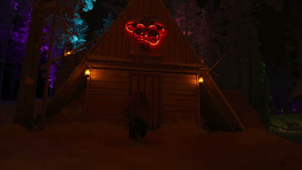 Walkthrough - Arcandia Lapland Finland Winter 2022 HDR 4k UHD