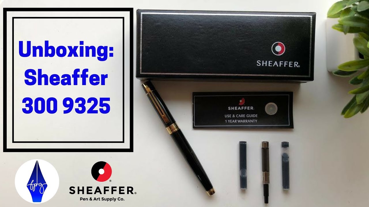 Unboxing: Sheaffer 300 9325 Writing Sample + First Impressions
