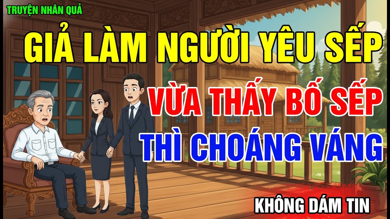 Chuyện Nhân Quả: Giả Làm Người Yêu Sếp, Vừa Thấy Bố Sếp Thì Choáng Váng, Không Dám Tin
