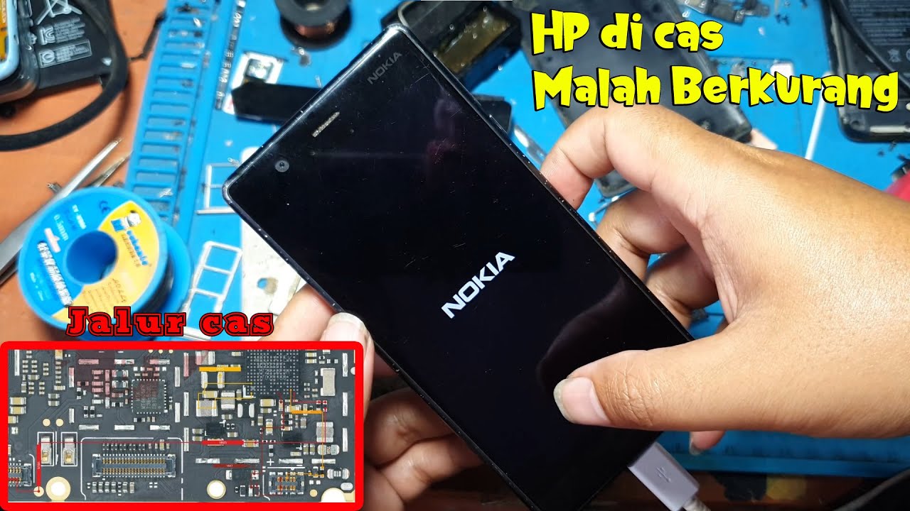 ATASI NOKIA 3 DI CAS GAK MAU NAMBAH MALAH BERKURANG