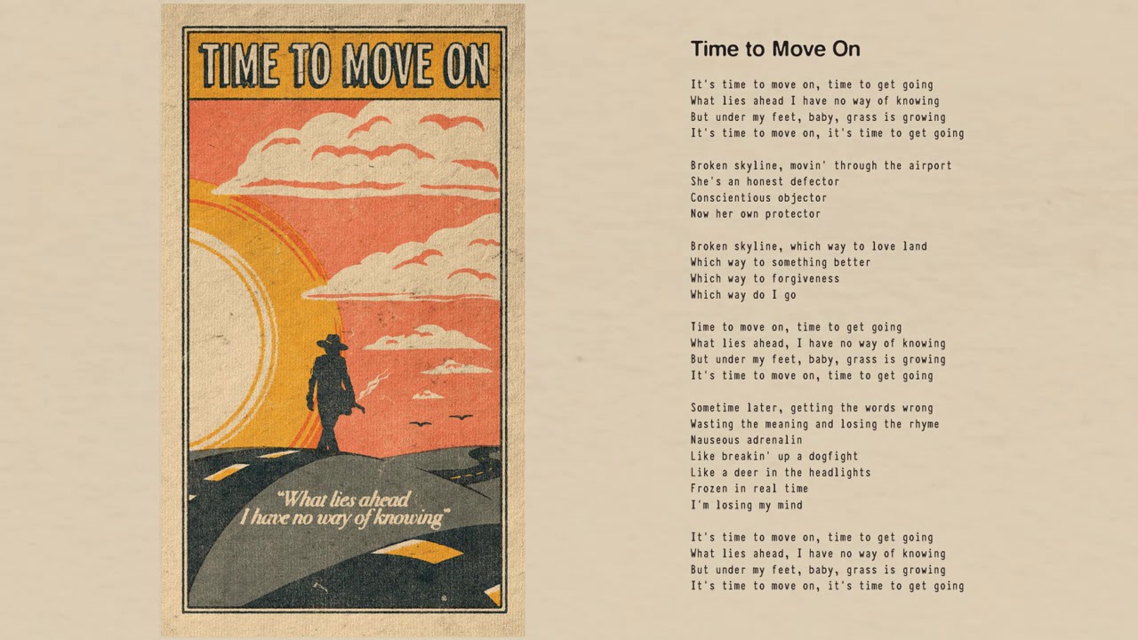 Tom Petty - Time to Move On (Official Lyric Video)