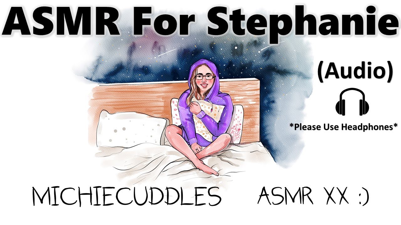 [ASMR] Saying ONLY your name | Stephanie edition