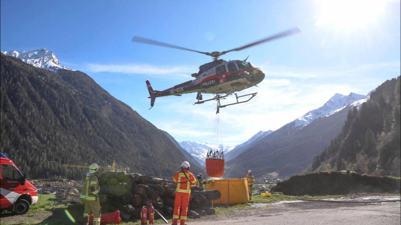 Waldbrand Neustift im Stubaital 15.04.2020
