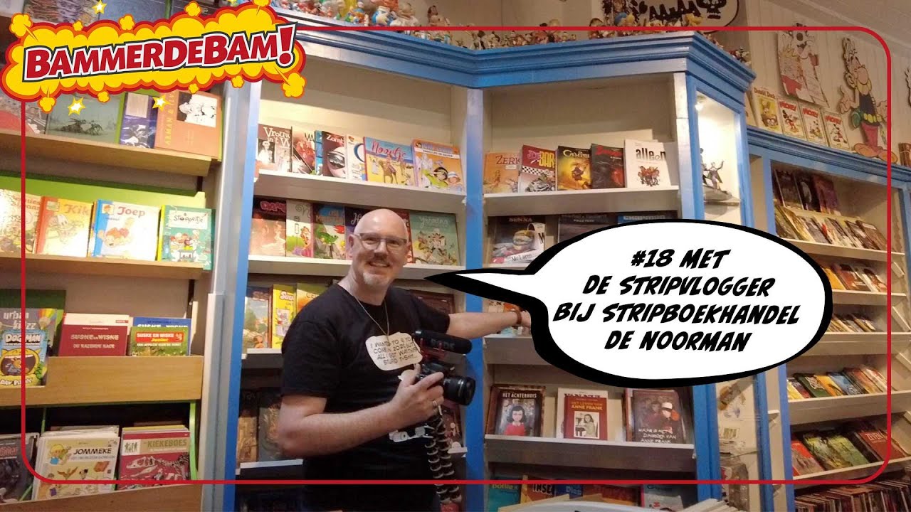 18. Met de Stripvlogger bij Stripboekhandel De Noorman