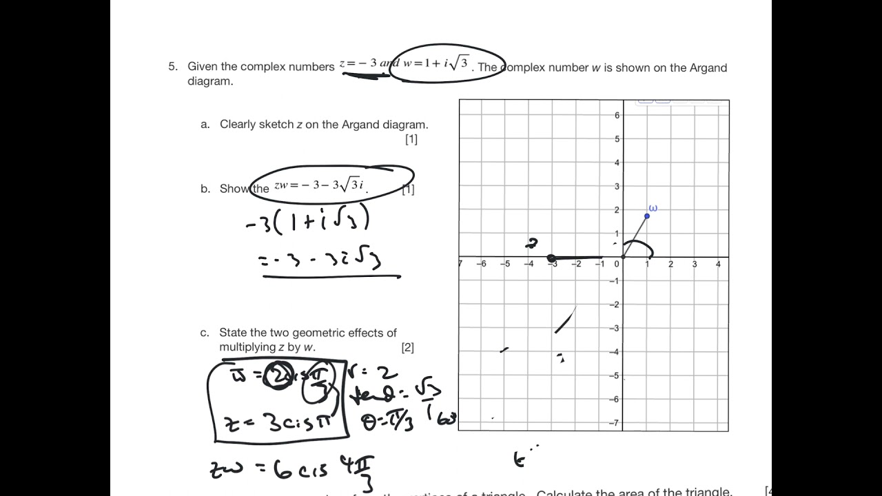 IB MAI HL - Complex Numbers and Geometric Transformations (2020 Test #5).mp4