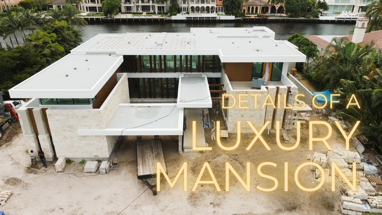 The Details of Building a Luxury Mansion 🤩