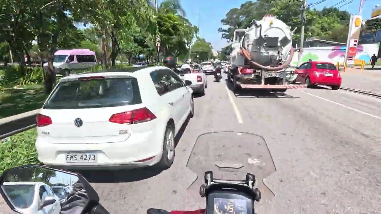 THIAGO DEGAN HONDA ADV 160 RED - ACIDENTE COM MOTO NA MARGINAL, TODO DIA ACONTECE