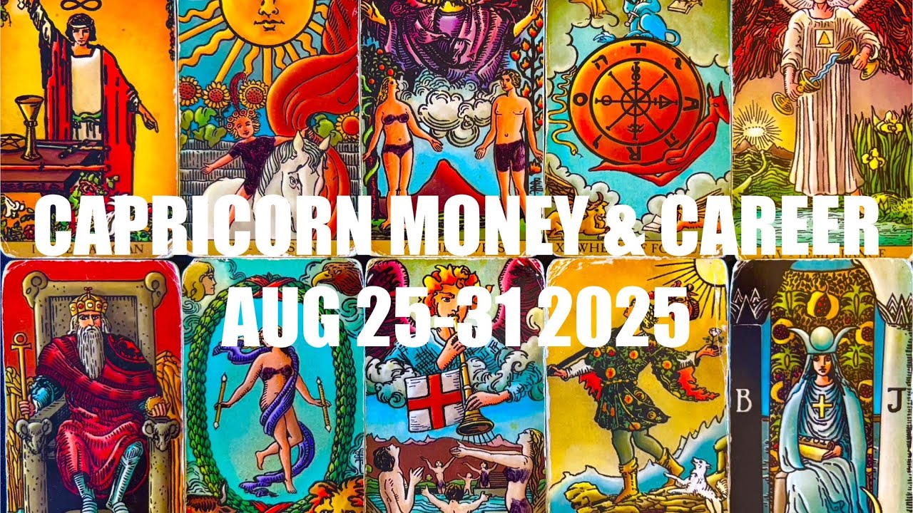 CAPRICORN MASSIVE WEALTH IS COMING ! BUT LOWKEY BATTLING YOURSELF ✨MONEY&CAREER TAROT AUG 25-31 2025