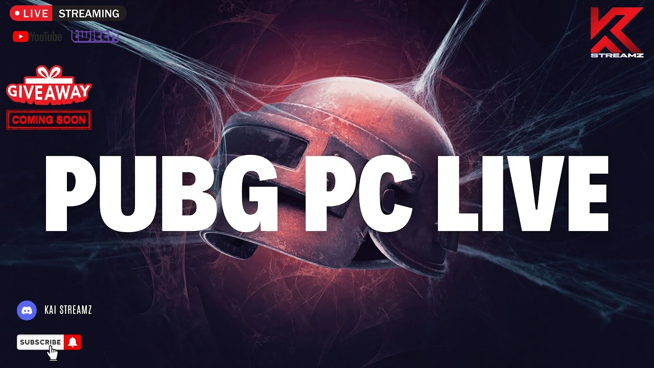PUBG PC Live | RTX 5090 | Kai Streamz | #pubg #pubgindia