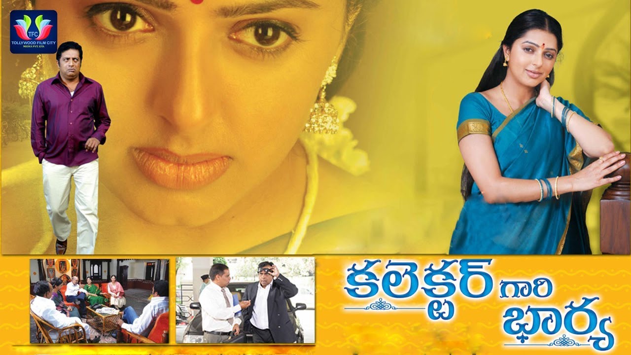 కలెక్టర్ గారి భార్య తెలుగు ఫుల్ మూవీ | Prakash Raj | Bhumika Chawla | Chinna | Telugu Full Screen