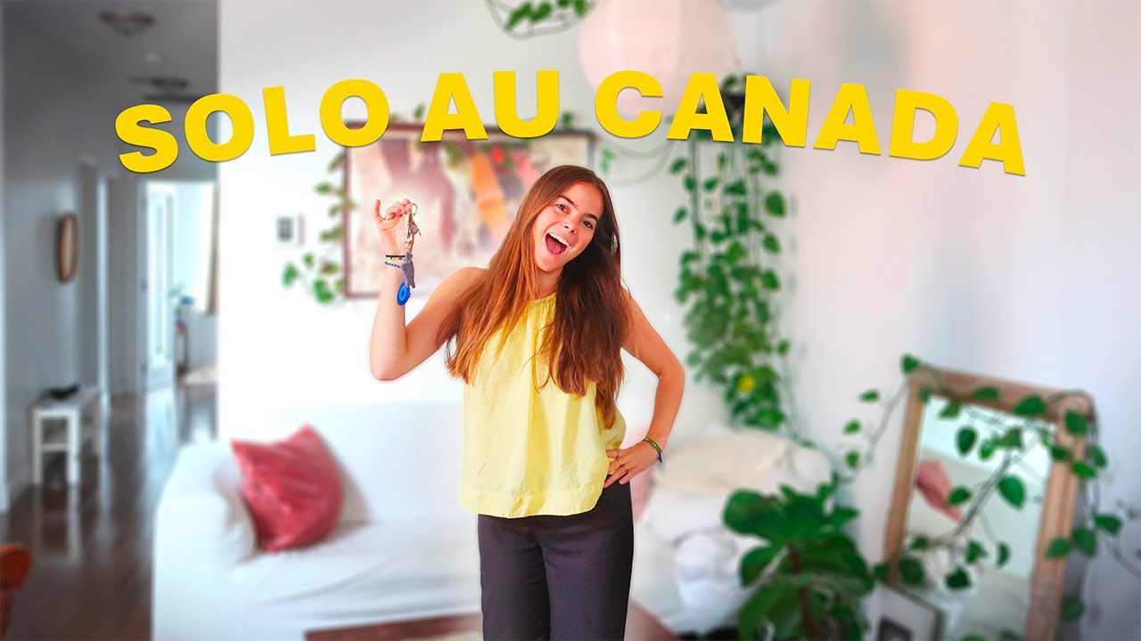 Je pars étudier au canada à 20 ans (+ appart tour)